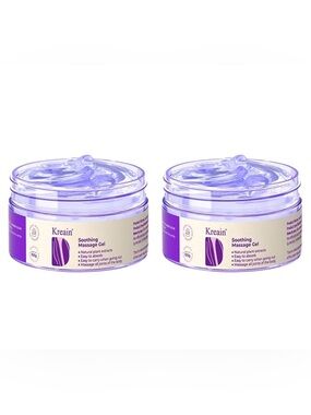 Bundle of 2 Soothing Pain Relief Massage Gel — Purple